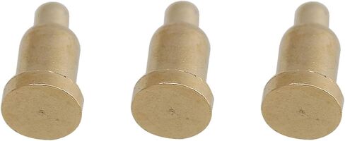 100Pcs Overall Length Spring Loaded Contact Testing Current Pogo Pin Connector 3.5-1.0-2.5-0.5-2.0mm ,Golden in Kuwait