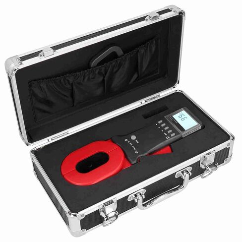 Clamp Meter for Earth Resistance, 0.01-1200Ω Earth Tester, 4Bits Digital Ground Monitor with 99 Units Data Storage, 0.001 Accuracy, Threshold Set & Audible Alarm in Kuwait
