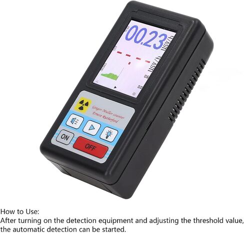 Nuc Radiation Detector Counter Dosage Alarm Device Dosimeter Meter BR 6 Nuc Radiation DetectorNuc Radiation Detector GeigerNuc Radiation MeterNuc Radiation DosimeterRadiation in Kuwait