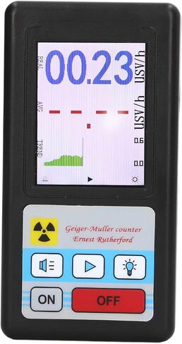 Nuc Radiation Detector Counter Dosage Alarm Device Dosimeter Meter BR 6 Nuc Radiation DetectorNuc Radiation Detector GeigerNuc Radiation MeterNuc Radiation DosimeterRadiation in Kuwait