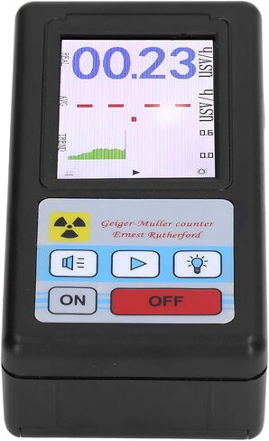 Nuc Radiation Detector Counter Dosage Alarm Device Dosimeter Meter BR 6 Nuc Radiation DetectorNuc Radiation Detector GeigerNuc Radiation MeterNuc Radiation DosimeterRadiation in Kuwait