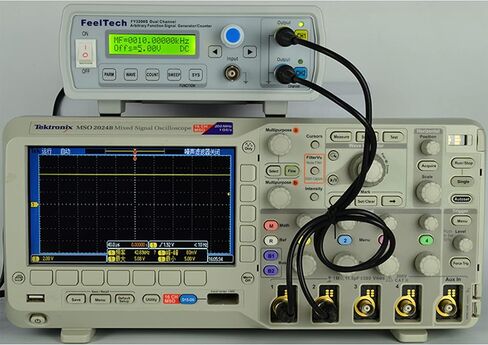 FY3200S 12MHz DDS مولد إشارة مولد رقمي ثنائي القناة وظيفة مولد DDS تردد مولد تردد متر (FY3200S-12MHz) in Kuwait
