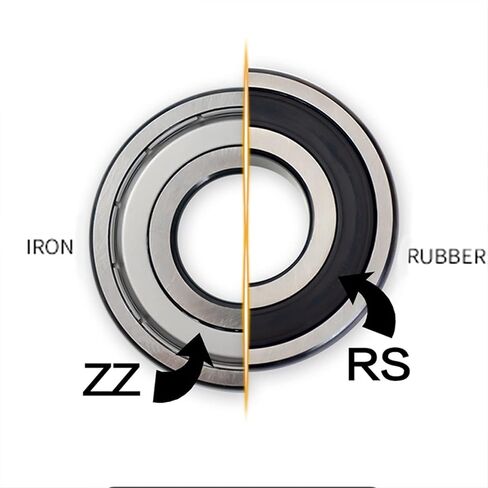 1Pcs Deep Groove Ball Bearings 6200 6201 6202 6203 6204 6205 6206 6207 6208 6010 6011 6012 6013 6014 ZZ 2RS(6201 2RS 12x32x10) in Kuwait