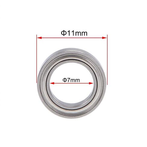 5pcs Deep Groove Ball Bearing Mr117zz Mr137zz Mr106zz Mr126zz Mr84zz Mr85zz Mr95zz Mr63zz 7 * 11 3mm(MR148ZZ 8x14x4mm) in Kuwait