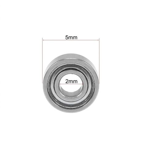 20pcs Bearing 2x5x2.5mm MR52ZZ MR62ZZ MR63ZZ MR72ZZ MR73ZZ MR74ZZ 4x7x2. Deep Groove Ball Double Shielded Bearings(Mr62zz 2x6x2.5mm) in Kuwait