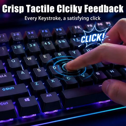 50 PCS Blue Keyboard Switches for 3D Prints, with A Storage Box | 3 Pin Dustproof Keyboard Switches for Mechanical Keyboard Assembling & Replacement, Gaming Keyboard Enthusiast Gifts in Kuwait