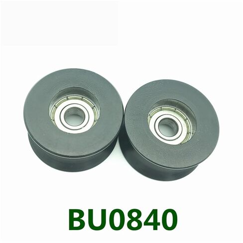 2pcs U Groove Ball Bearing Axk 0840uu Bu0840 608zz 608z Sealed for Window Door Guide Pulley Rail 8x40x20.7mm in Kuwait