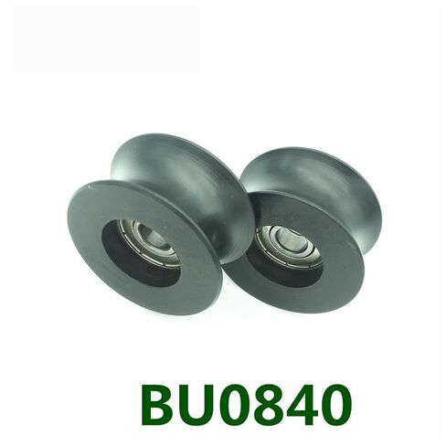 2pcs U Groove Ball Bearing Axk 0840uu Bu0840 608zz 608z Sealed for Window Door Guide Pulley Rail 8x40x20.7mm in Kuwait
