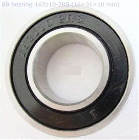 1 قطعة ABEC-5 الهجين السيراميك دراجة أسفل قوس 16*31*10 مللي متر 163110RS Si3N4 الكرات قطع غيار الدراجات in Kuwait