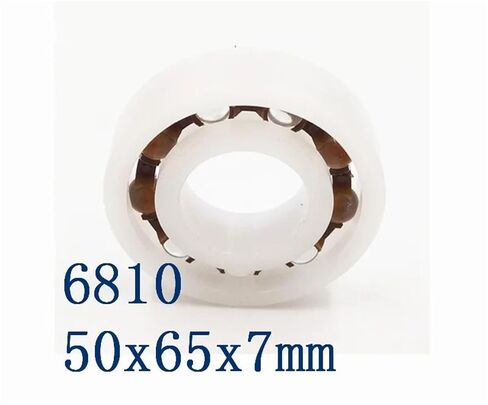 Axk 6810 Pom Plastic Ball Bearings 10pcs Set 50x65x7mm Size Glass Balls for 50mm/65mm/7mm Diameter Direct in Kuwait