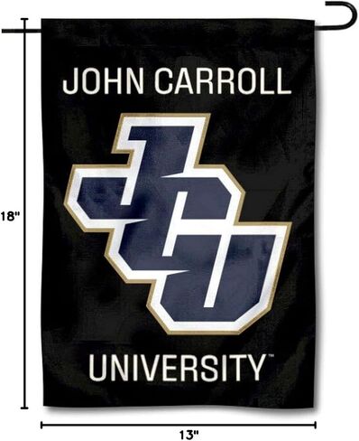 John Carroll Blue Streaks Garden Banner Flag in Kuwait