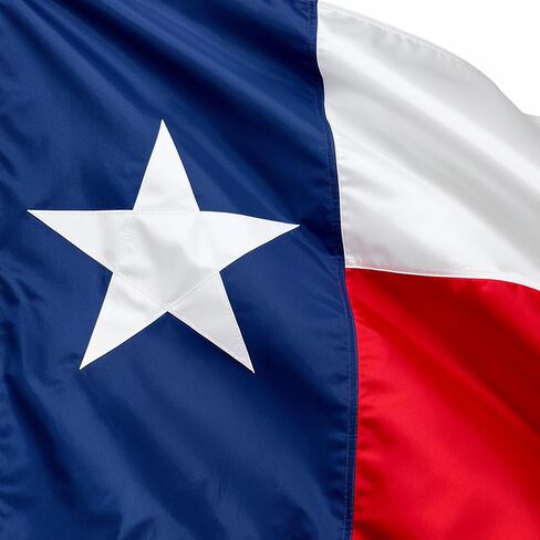 Texas Flag 5x8 Heavy Duty Outdoor - Proudly Made in USA, Sewn State Flag with Durable Construction for Outdoor Display, Weather-Resistant with Brass Grommets in Kuwait