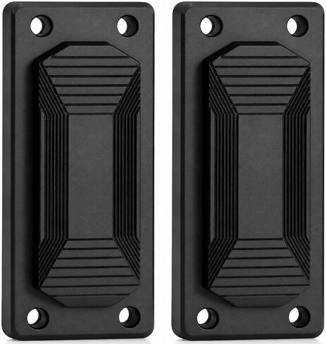 HEKAGURA Gun Magnet Mount, 45 lb Rating,Magnetic Gun Holster| Rubber Coated Gun Holder for Handgun, Shotgun, Rifles, Revolvers| Beside Holster, Using in Cars, Trucks, Wall, Desk in Saudi Arabia