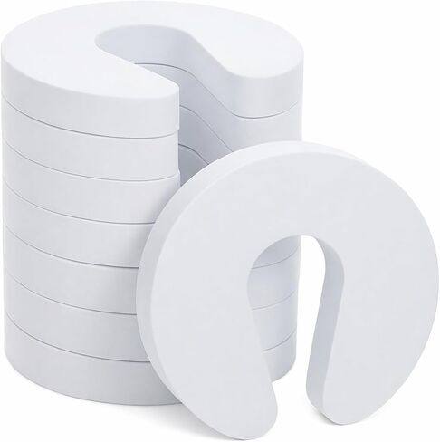 TIESOME 8Pcs Door Finger Pinch Guard, Baby Anti Door Slam Stopper Soft Foam Proof Door Stopper Prevents Finger Pinch Injuries, Slamming Doors, and Child or Pet from Getting Locked in Room in Kuwait