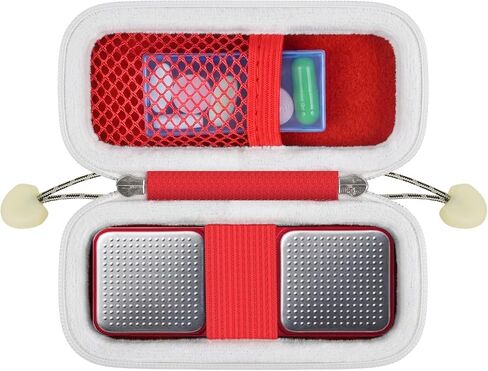 COMECASE Heart Monitor Case for KardiaMobile 1-Lead / 6L / 6L Max EKG Monitor, Protective Travel Carrier for AliveCor, Includes Detachable Pill Box and Carabiner in Kuwait