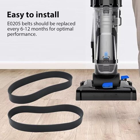 Replacement E0205 Belts for Eureka Powerspeed Lightweight, Pro Swivel Plus & Turbo Pet Cord Rewind Using Belt Style in Kuwait