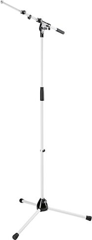 K&M 210/9 Compact Telescoping Boom Microphone Stand - Pure White in Kuwait