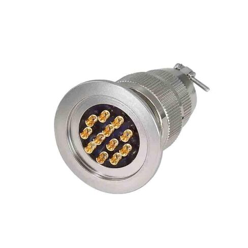 Sealed Aviation Connector KF25-12 12 Pin Glass Male and Female Plugs for Vacuum Connection in Kuwait