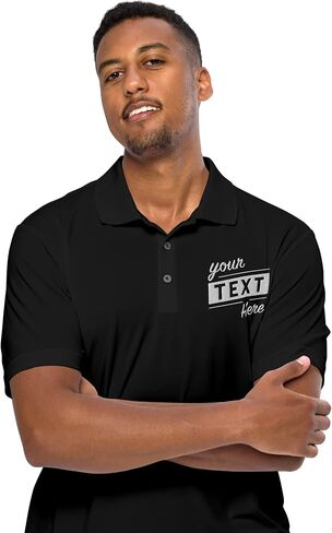 Print Your Design | Custom Personalized Polo Shirt for Men & Women, Short Sleeve Sports Golf Tennis T-Shirt in Kuwait