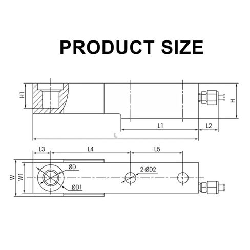 SB Load Cell High-Precision 1Pcs(5000kg) in Kuwait