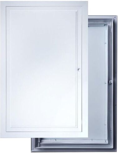 Metal Access Panel - Insulated Attic Door, 16x16/20x20/28x48/30x20in, White C Door for Home, Easy Installation, Durable, Energy Efficient Access Solution in Kuwait