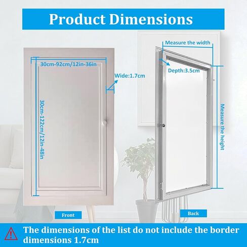 Metal Access Panel - Insulated Attic Door, 16x16/20x20/28x48/30x20in, White C Door for Home, Easy Installation, Durable, Energy Efficient Access Solution in Kuwait
