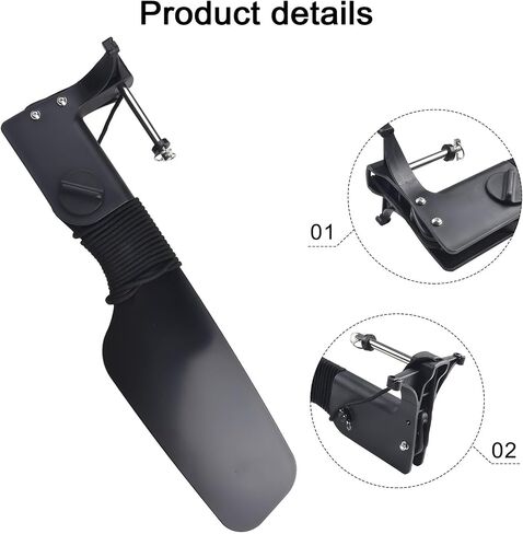 Nylon Rudder With Pulley Steering Control System, Suitable For Kayaks, Canoes, Boats, And Fishing Boat Rudder Accessories in Kuwait