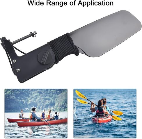Nylon Rudder With Pulley Steering Control System, Suitable For Kayaks, Canoes, Boats, And Fishing Boat Rudder Accessories in Kuwait