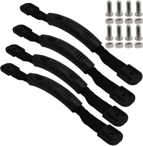 Zorfeter 4 Pack Kayak Carry Handles, Canoe Boat Handle with Screws Heavy Duty Kayak Handles, Replacement Accessories for Outdoor Sport/Canoe Enthusiasts in Kuwait