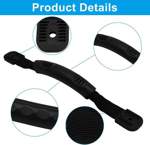 Zorfeter 4 Pack Kayak Carry Handles, Canoe Boat Handle with Screws Heavy Duty Kayak Handles, Replacement Accessories for Outdoor Sport/Canoe Enthusiasts in Kuwait