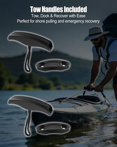 Steering Triangle Kit Compatible with Newport NK-180S Brushless Kayak Trolling Motors, Stainless Steel Steering Holder with with Handles and Kayak Pad Eye, Easy Installation (Steering Triangle Kit) in Kuwait