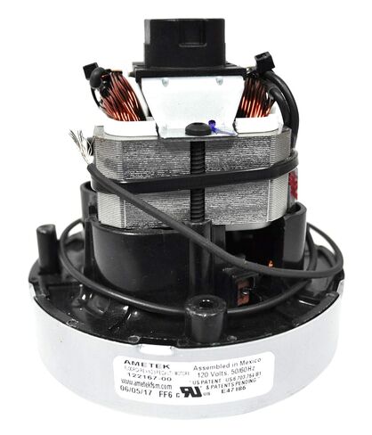 Ametek Lamb 4.8 بوصة 120 فولت 1 مرحلة B / B محرك فراغ تجاوز محيطي 122167-00 in Kuwait