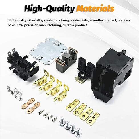 PC130A Single One 1 Pole 30 Amps 24 Volts A/C Contactor, FL 30A RES 40A 24V HVAC Contactor C147094P02 HN51KC024 42-102664-24 Replacement for Air Conditioner Heat Pump Water Heater in Kuwait