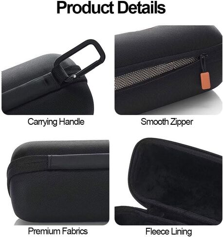 Hard Travel Case Replacement for Charge 4 / Charge, Bluetooth Speaker for Commute Travel Home Storage Shockproof Dustproof Protection, Black in Kuwait
