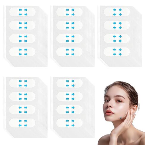 240 Pcs Tape for Face Lifting, Eye Lifter Face Lifting Tape Invisible, Face Tape Lift for Instant Lifting & Tightening Loose Sagging Skin, Wrinkles, Jowls, Double Chin, Eye, Cheek in Kuwait