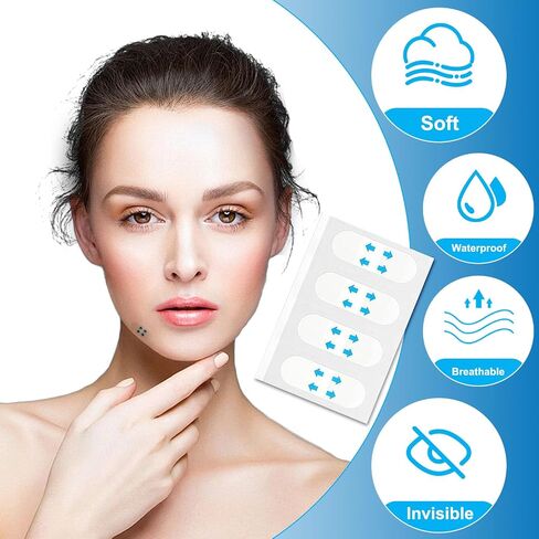 240 Pcs Tape for Face Lifting, Eye Lifter Face Lifting Tape Invisible, Face Tape Lift for Instant Lifting & Tightening Loose Sagging Skin, Wrinkles, Jowls, Double Chin, Eye, Cheek in Kuwait