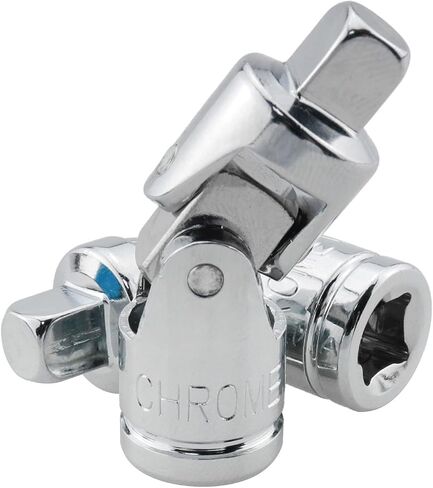 CHENJIN Universal Joint Socket 2PCS 1/4 Inch Drive Spring Loaded Swivel Socket Adapters in Kuwait