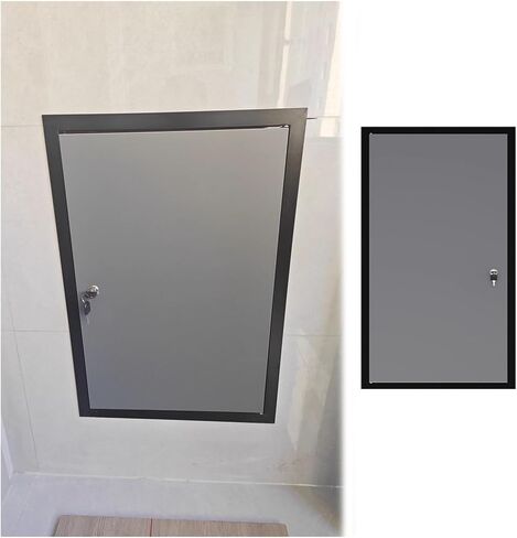 Access Panel, Recessed Metal Inspection Hatch Panel for Home Kitchen Bathroom, Customizable Paintable Access Ports in Kuwait