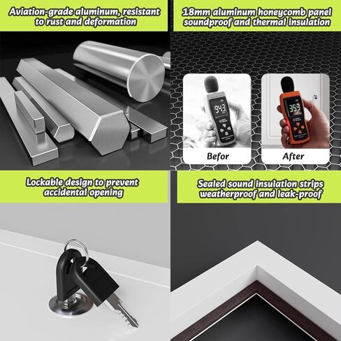 Access Panel, Recessed Metal Inspection Hatch Panel for Home Kitchen Bathroom, Customizable Paintable Access Ports in Kuwait