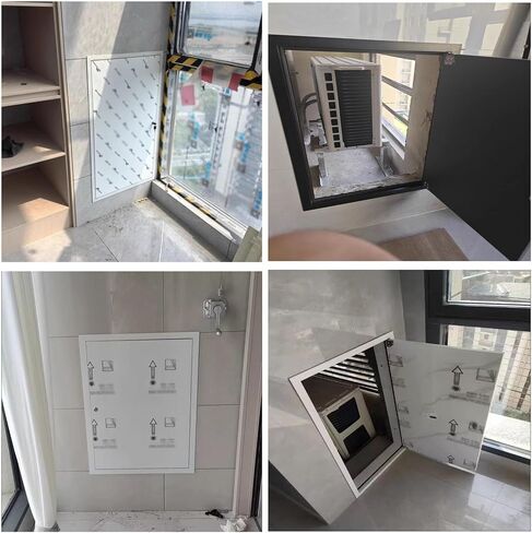 Access Panel, Recessed Metal Inspection Hatch Panel for Home Kitchen Bathroom, Customizable Paintable Access Ports in Kuwait