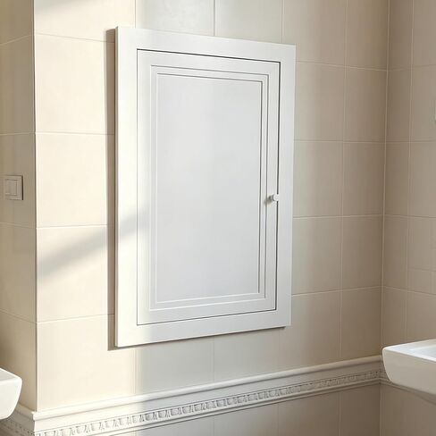 Drywall Access Panel - Ceiling & Wall Hole Cover for Plumbing, HVAC, Electrical Services | White Access Door for Bathroom, Basement & Utility Use in Kuwait