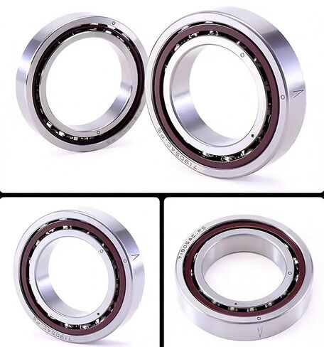 1 Pair 71914AC P5DB Angular Contact Ball Bearings 70mm x 100mm x 16mm,Machine Tool Spindles and Ball Screw Support Bearing， in Kuwait