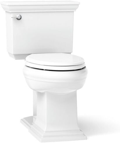 KOHLER Memoirs Stately Continuousclean St Two-Piece Elongated Toilet With Concealed Trapway, 1.28 Gpf in Kuwait