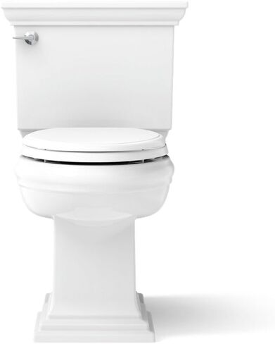 KOHLER Memoirs Stately Continuousclean St Two-Piece Elongated Toilet With Concealed Trapway, 1.28 Gpf in Kuwait