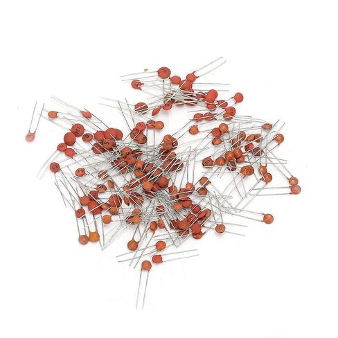 مجموعة متنوعة من المكثفات السيراميكية، 600 قطعة 30 قيمة 2pf-100nf 50V مكونات إلكترونية، مكثفات رطوبة عالية الثبات لمشاريع إصلاح النماذج الأولية لتصميم الدوائر in Kuwait
