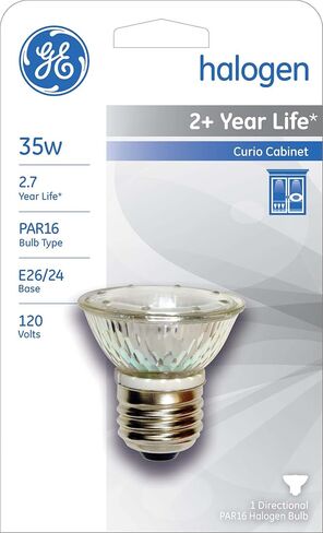 GE 20641 35-Watt Halogen Curio Lamp MR16, 1-Pack in Kuwait