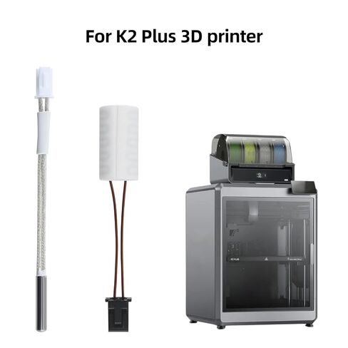 FYSETC Replacement Thermistor Ceramic Heater for K2Plus: Spare 3D Printer Parts Temperature Sensor with Heated Ceramic Tube Directly Drop-in Official Hotend Heating Block in Saudi Arabia