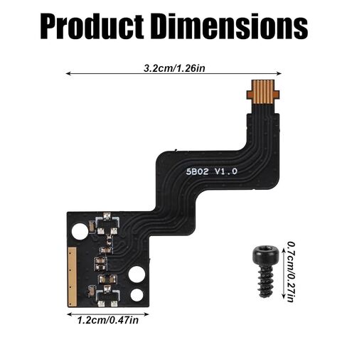 Extruder Filament Sensor Replacement Compatible with Bambu Lab P2S, Hall Switch Board Assembly with FPC Cable 3D Printer Accessory Part for Hotend Extruder Consumable Detection Include Screw in Kuwait