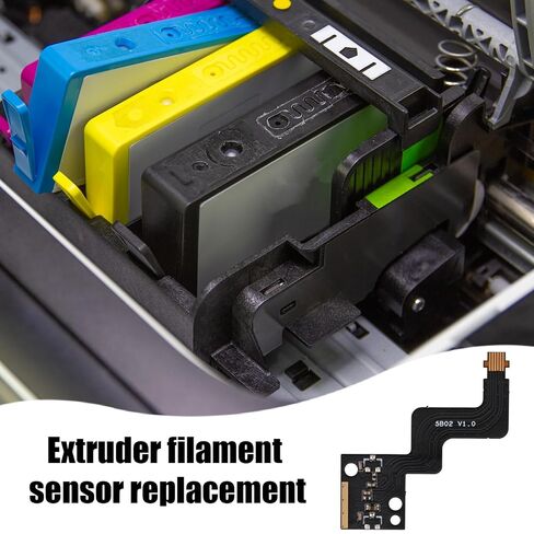 Extruder Filament Sensor Replacement Compatible with Bambu Lab P2S, Hall Switch Board Assembly with FPC Cable 3D Printer Accessory Part for Hotend Extruder Consumable Detection Include Screw in Kuwait