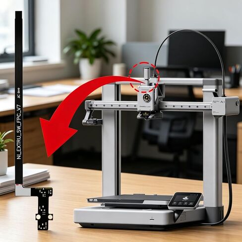 1 Pack 3D Printer Accessories for Bambu Lab A1 Mini / A1 Feed Hall Board, Filament Sensor Replacement Kit, for Monitoring Hotend Extruder Consumables & Prevents Printing Faults in Saudi Arabia
